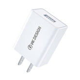 WK WP-U118 10W Single USB Port Travel Charger Power Adapter, US Plug, WP-U118 US Plug